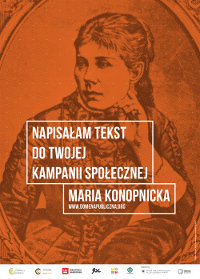 plakaty_Dzień-Domeny-Publicznej_Maria-Konopnicka_s